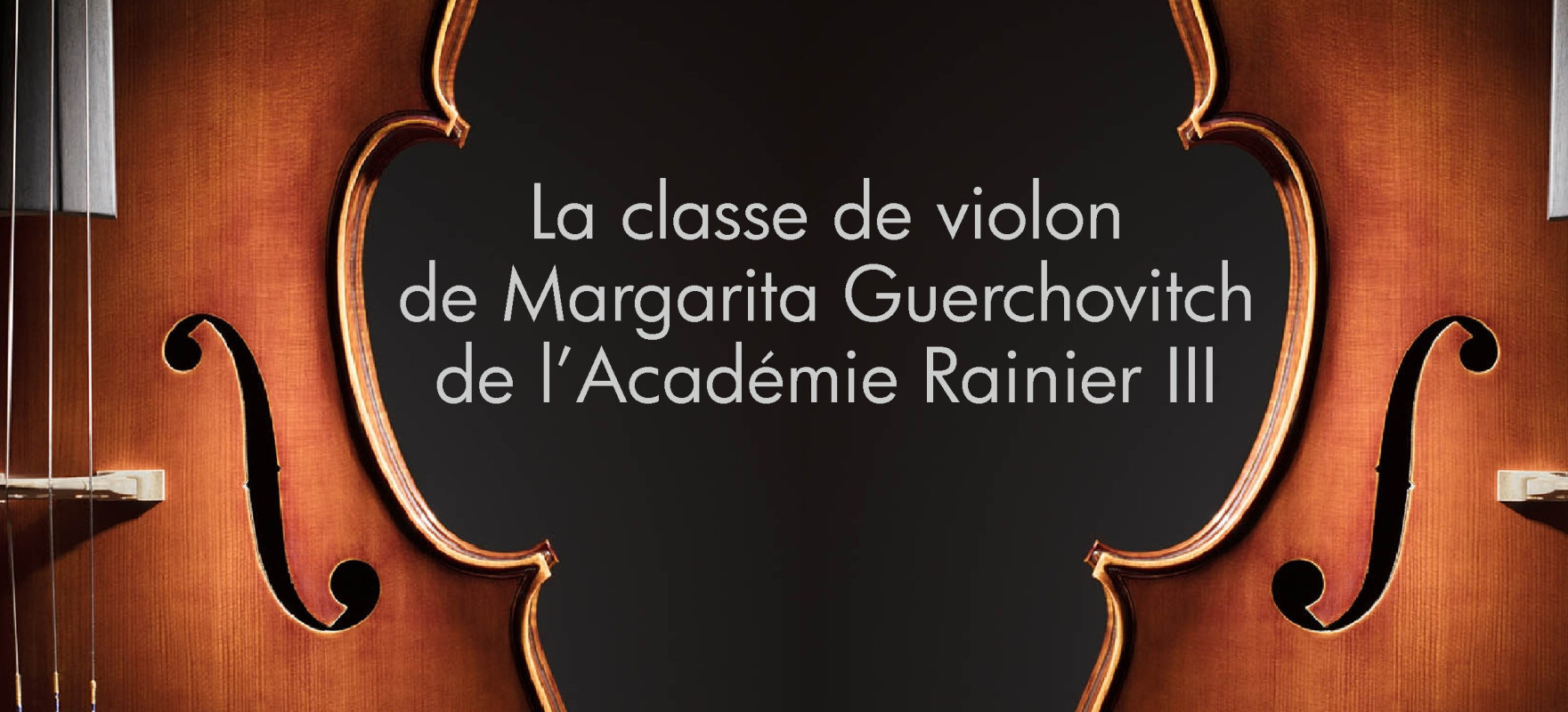 Auditions des classes d'instruments de l'Académie Rainier III
