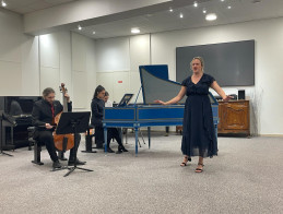 Atelier Baroque concert as part of Nicole ROUILLE's masterclass