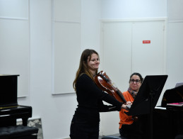 Viola and violin auditions