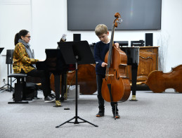 Double bass audition
