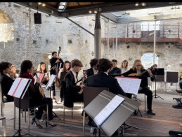 Concert as part of the twinning program, Monaco - Dolceacqua