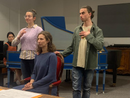 Atelier Baroque concert as part of Nicole ROUILLE's masterclass