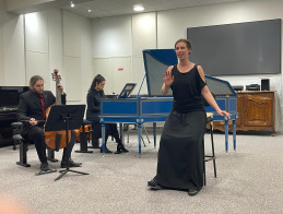 Atelier Baroque concert as part of Nicole ROUILLE's masterclass