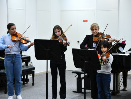 Viola and violin auditions