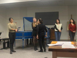 Atelier Baroque concert as part of Nicole ROUILLE's masterclass