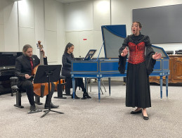 Atelier Baroque concert as part of Nicole ROUILLE's masterclass