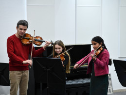 Viola and violin auditions