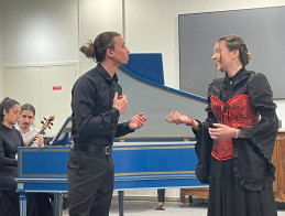 Atelier Baroque concert as part of Nicole ROUILLE's masterclass