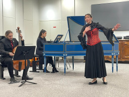 Atelier Baroque concert as part of Nicole ROUILLE's masterclass