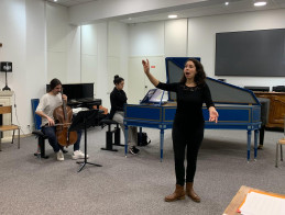 Atelier Baroque concert as part of Nicole ROUILLE's masterclass