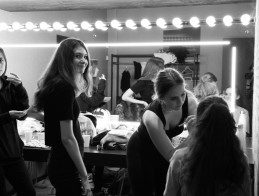 Girls with Yellow Hands