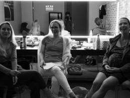 Girls with Yellow Hands