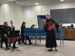 Atelier Baroque concert as part of Nicole ROUILLE's masterclass