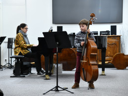 Double bass audition