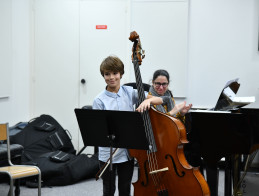 Double bass audition
