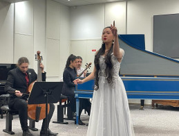 Atelier Baroque concert as part of Nicole ROUILLE's masterclass